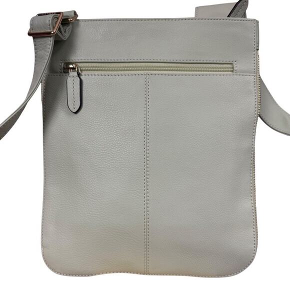 Radley London Light Green Crossbody Leather Bag Purse Shoulder Messenger - Picture 9 of 16